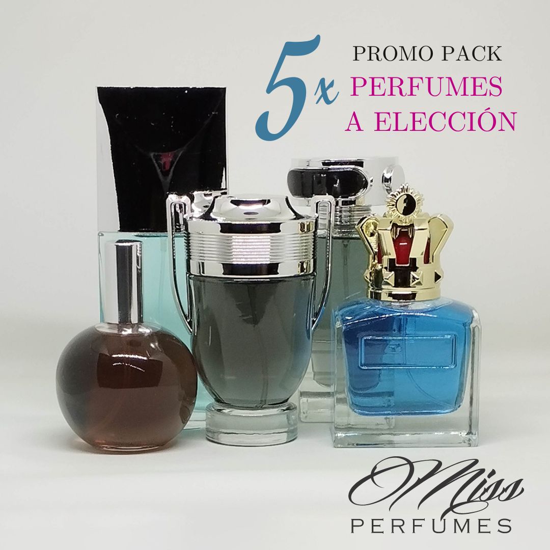 Pack x 5 Perfumes a elección